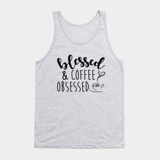 Blessed & Coffee Obsessed Tank Top